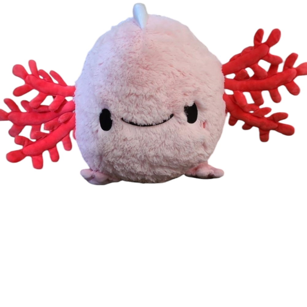 128. SQUISHABLE | PINK PLUSH BABY AXOLOTL
